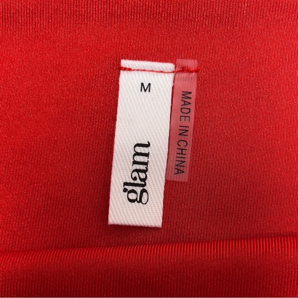 Crop rhinestone embellished stretchy sparkly sexy holiday party bralette tank - Picture 5 of 9